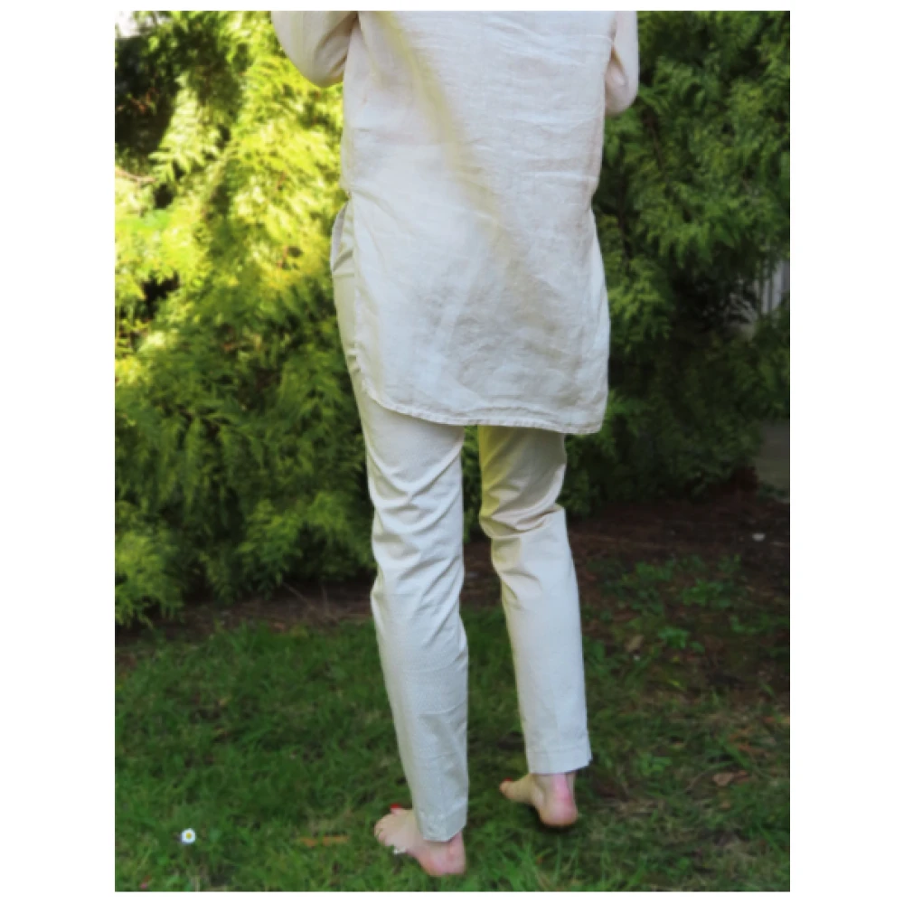 Mason's New York Micro Geprinte Broek Beige Dames