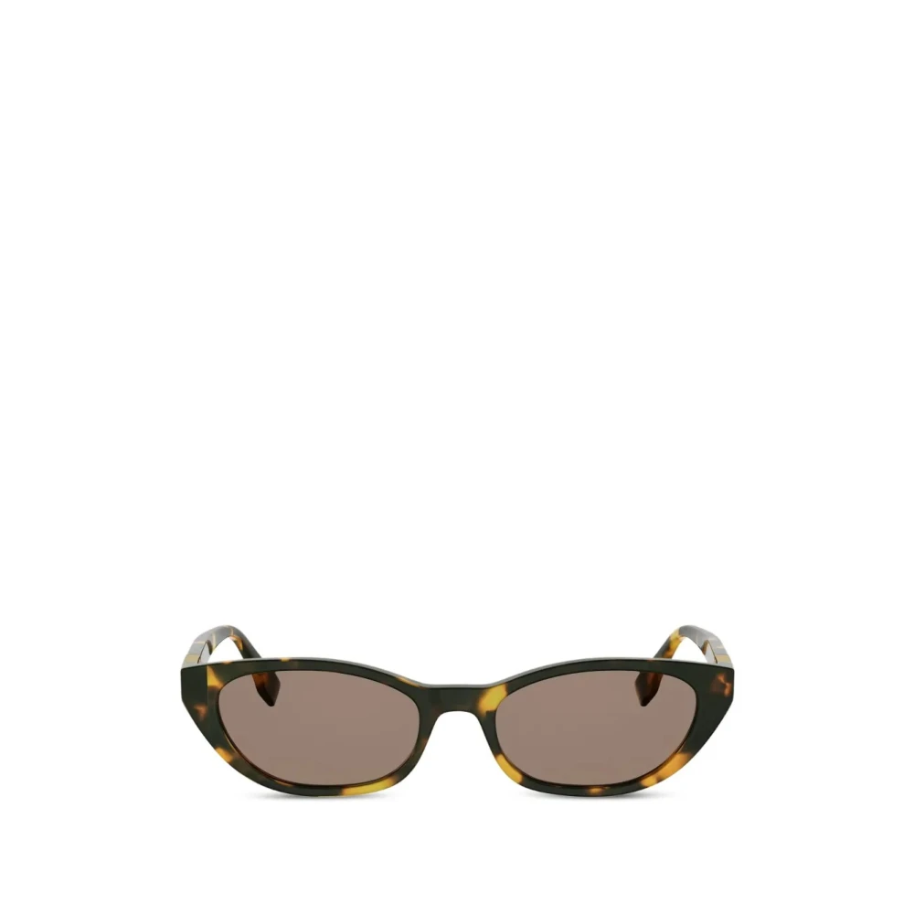 Fendi Women's Brown Sunglasses, 54 Mm, Baguette Sunglasses