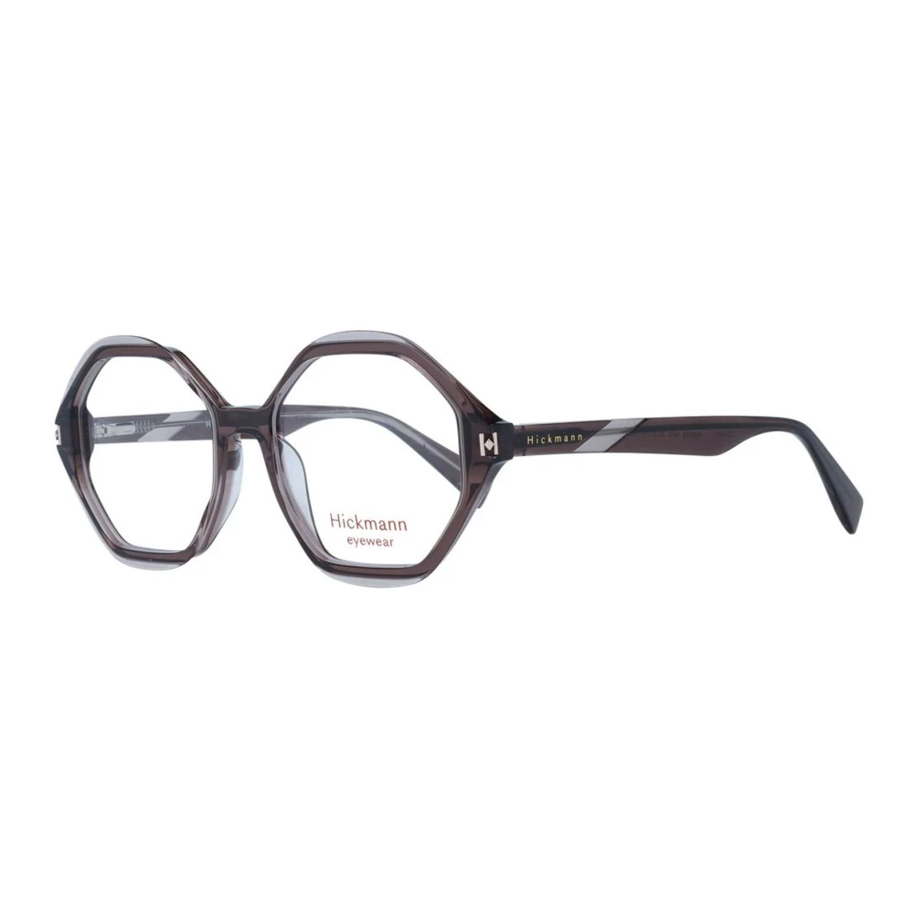 Ana Hickmann Bruine Ronde Stijl Optische Monturen Brown Dames