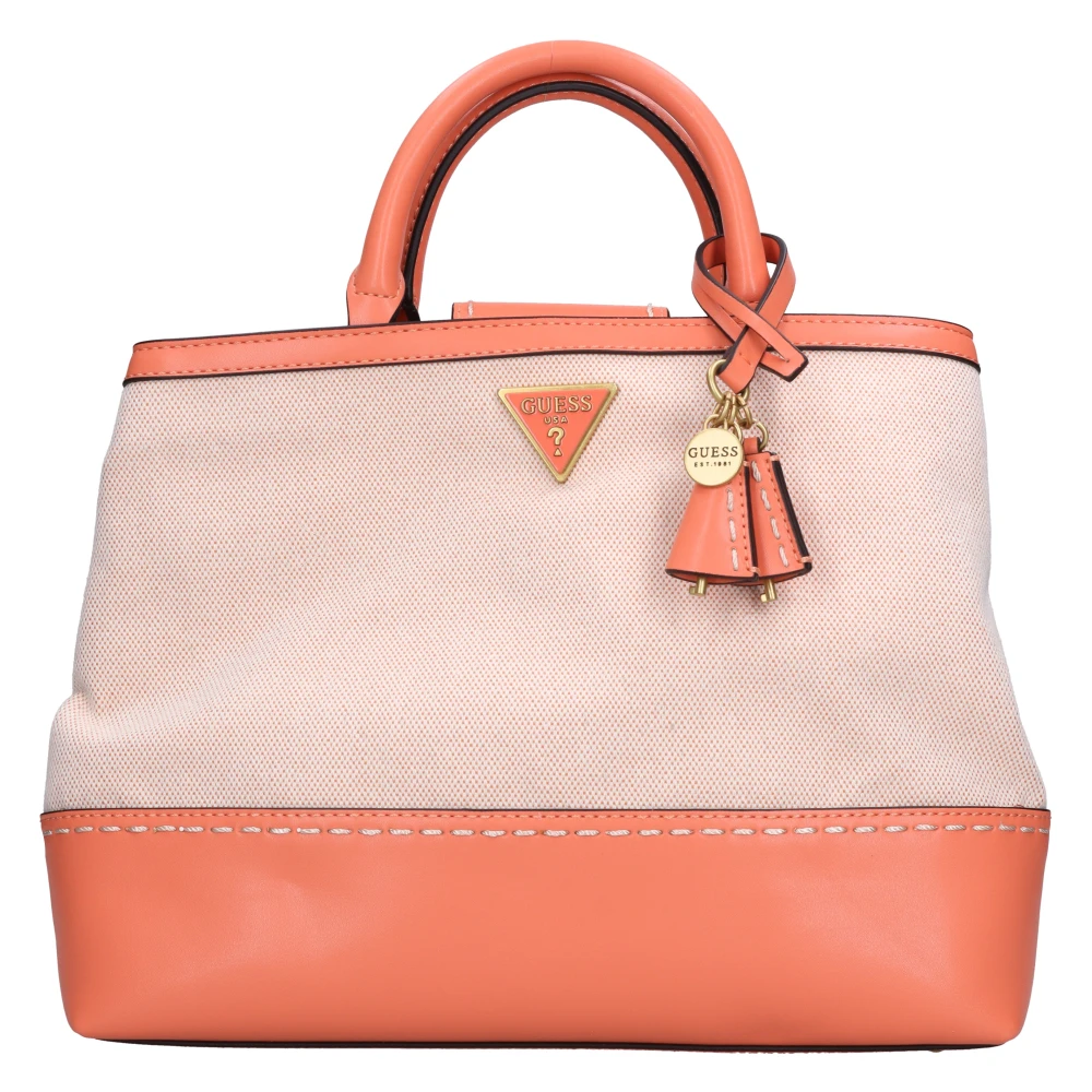 Guess - Bags > Handbags - Orange - Guess - Modalova