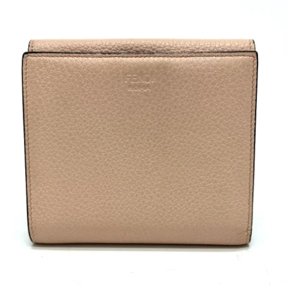 Fendi Vintage Pre-owned Leather wallets Pink Dames