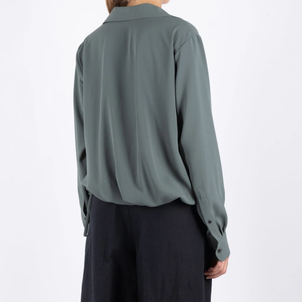 Dries Van Noten Petrolio Polyester Rok Green Dames
