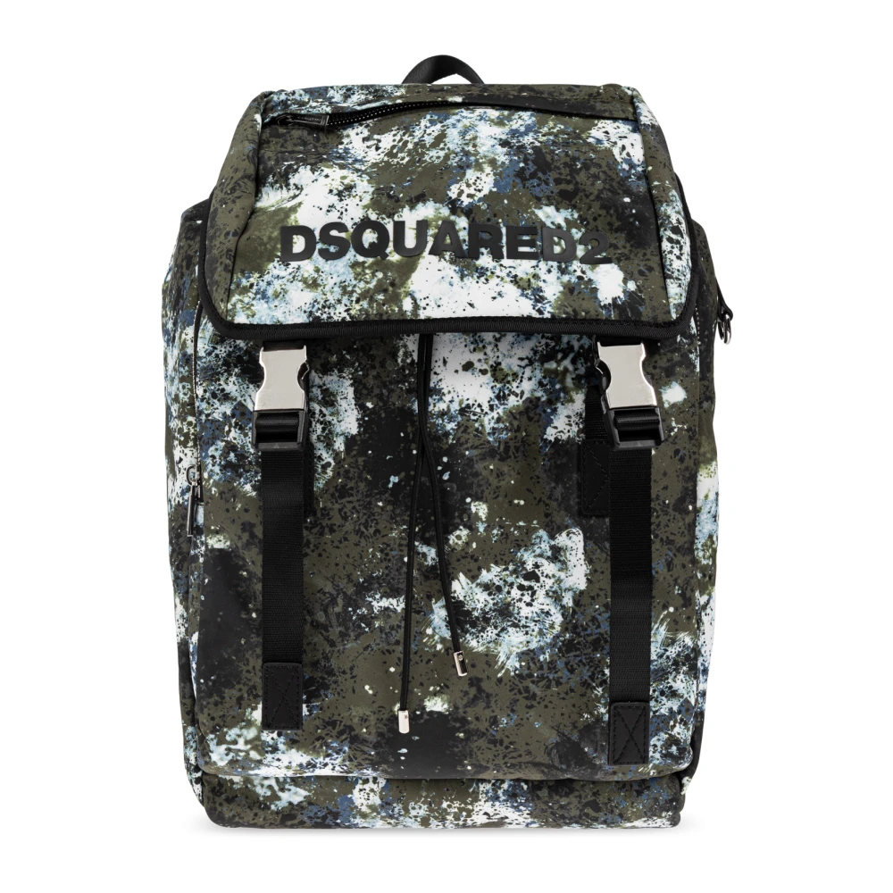 Dsquared2 Rugzak met print Green Heren