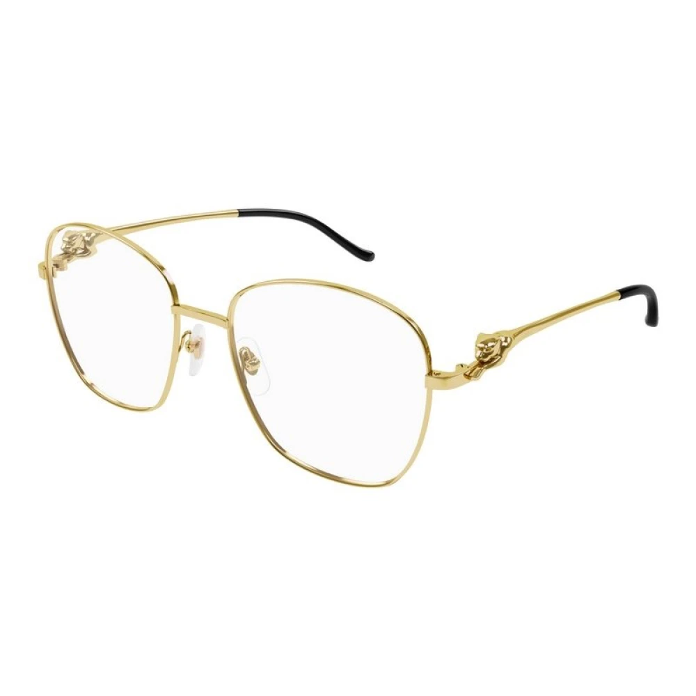 Cartier Guldram Glasögon Yellow, Dam