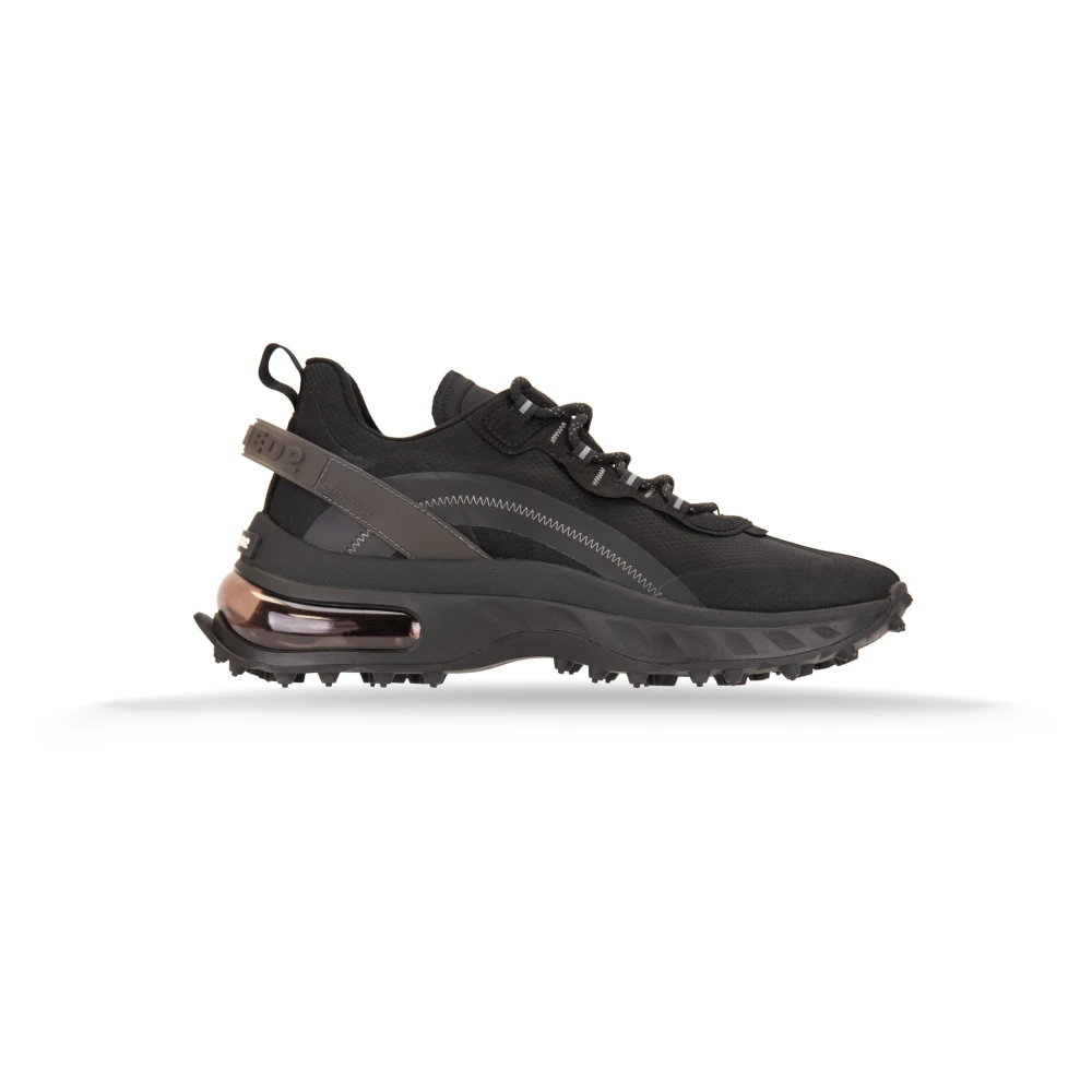 Dsquared2 Black Trainers - Male - Sneakers - 11 Uk - Shoes