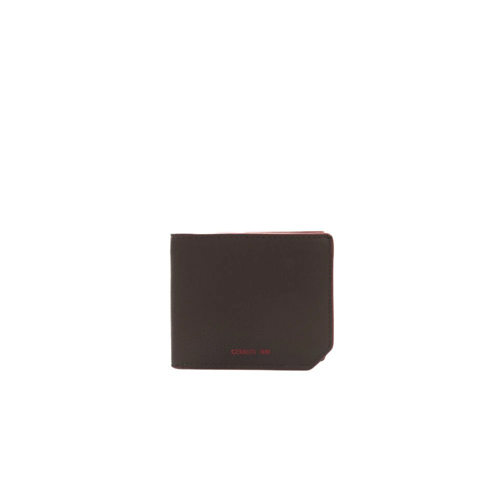 Cerruti 1881 Elegante Bruin Leren Portemonnee Brown Heren