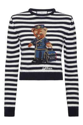 Randig Rundhalsad Tröja Teddy Doorman