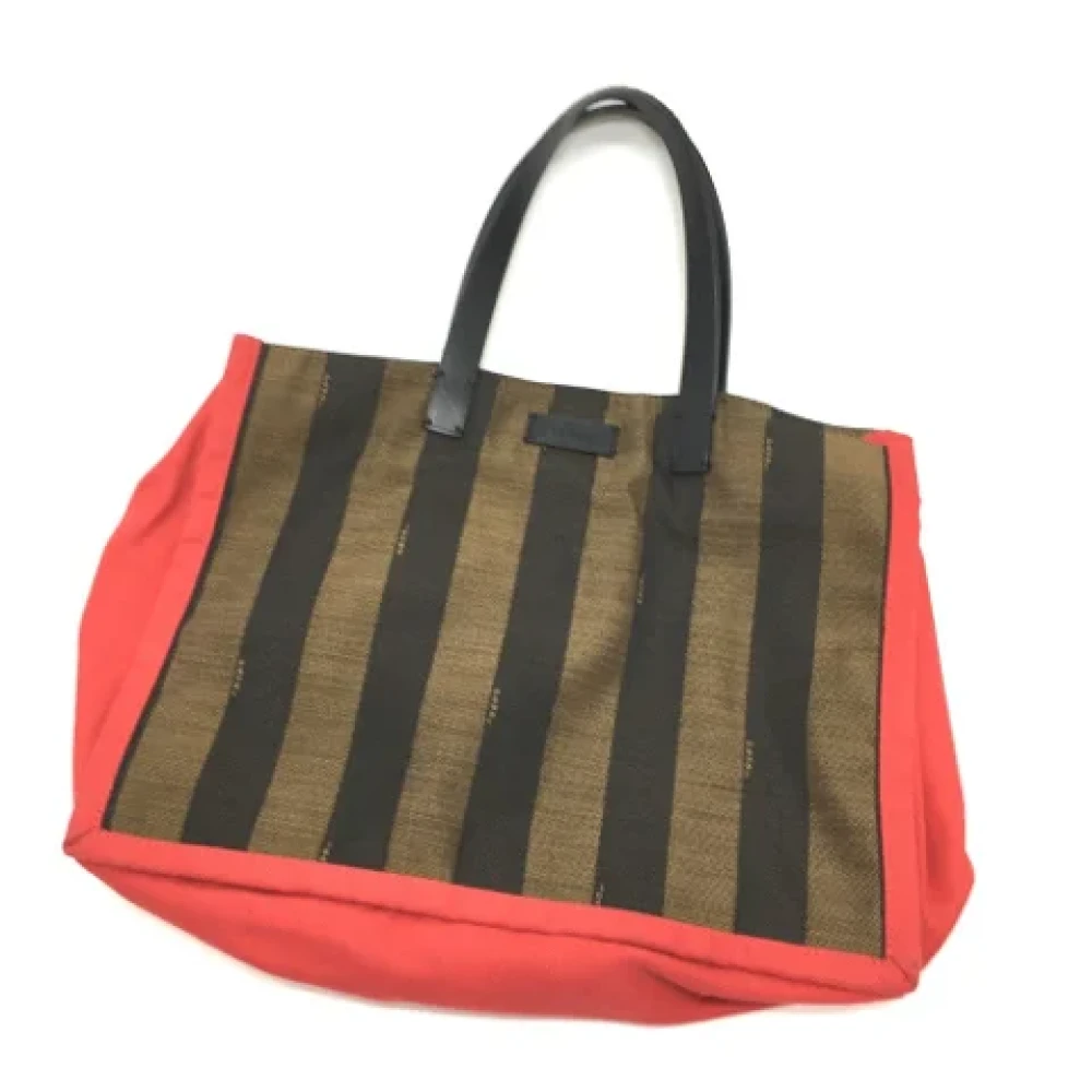 Fendi Vintage Pre-owned Fabric fendi-bags Brown Dames