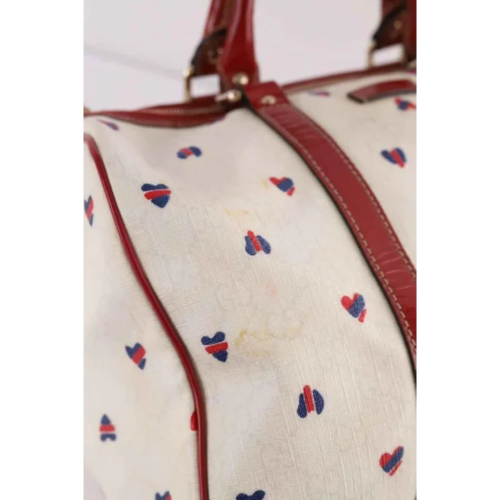 Gucci Vintage Pre-owned Fabric gucci-bags White Dames