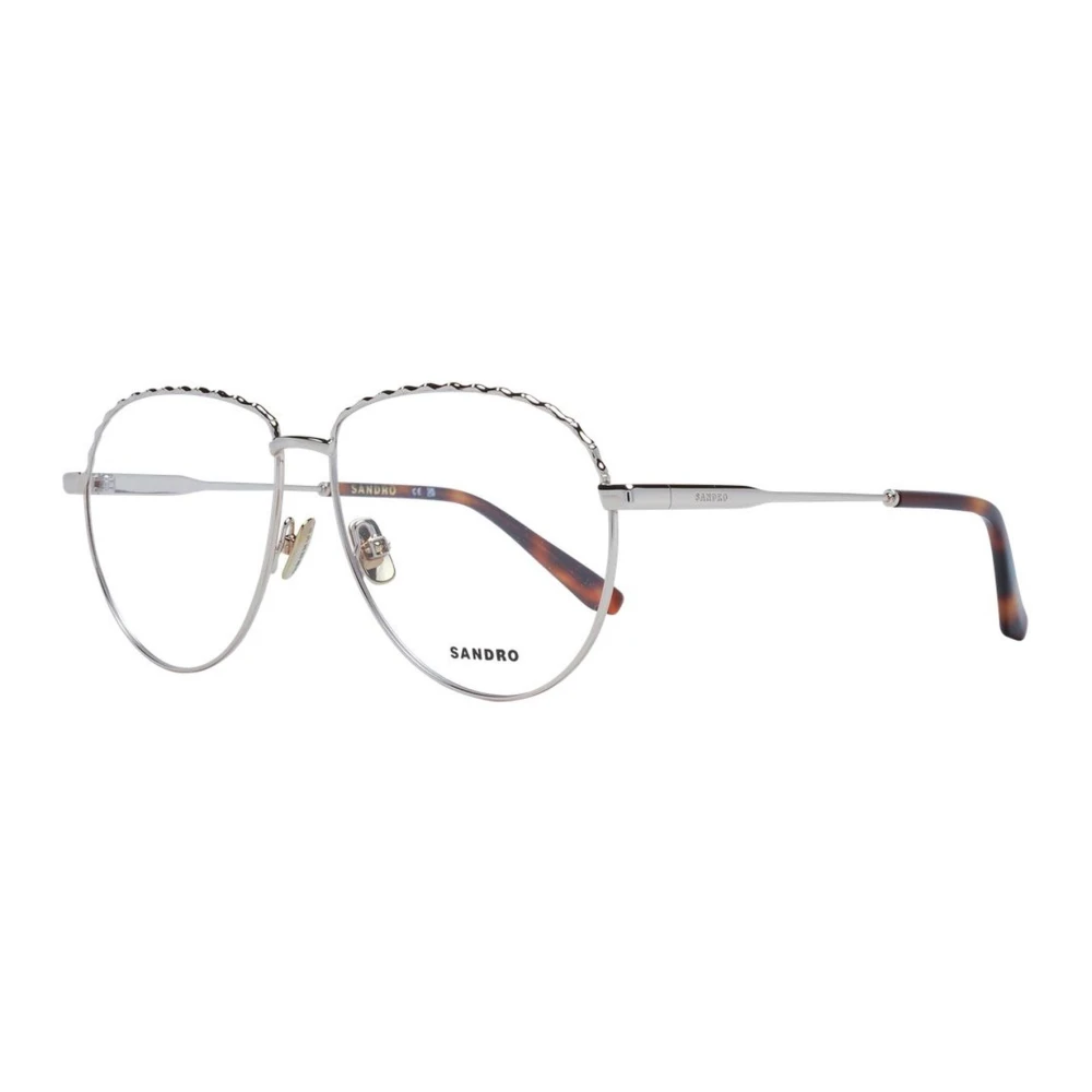 Sandro Women's Gray Chic Chain Detail Round Sunglasses - Glasses - One Size - Accessories