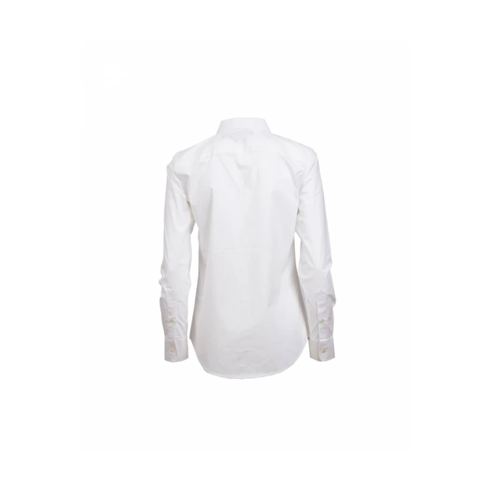 Ralph Lauren Lange mouwen shirt White Dames