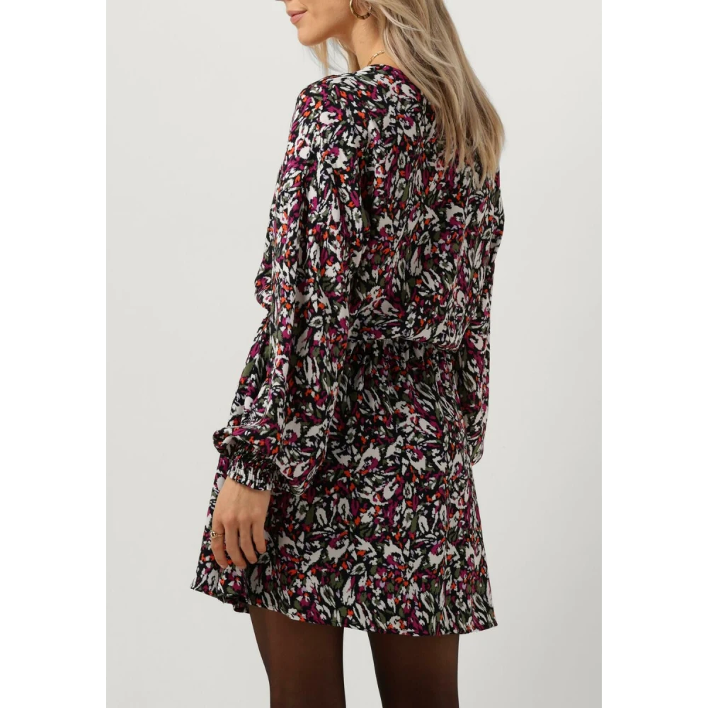 Alix The Label Floral Wrap Dress Multicolor Dames