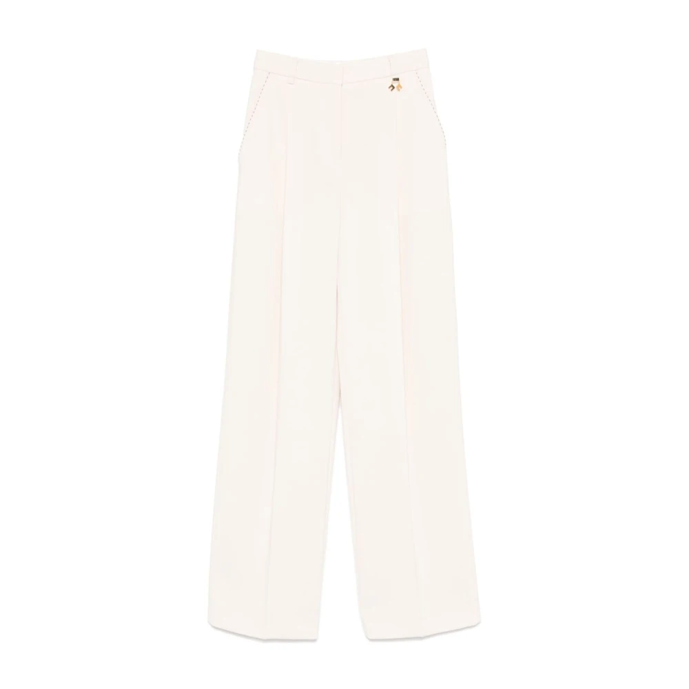 Elisabetta Franchi Panna Broek Ss25 Dameskleding Beige Dames