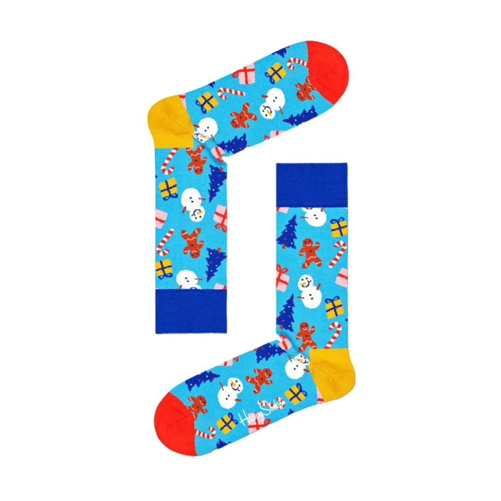 Happy Socks Sokkenset in Peperkoekhuisstijl Multicolor Heren