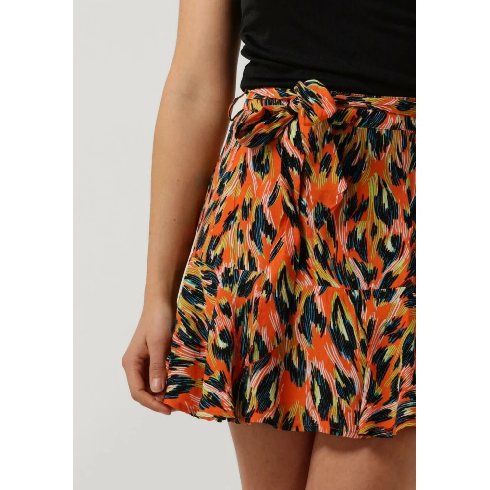 Silvian Heach Kleurrijke Mini Skort met Speelse Print Multicolor Dames