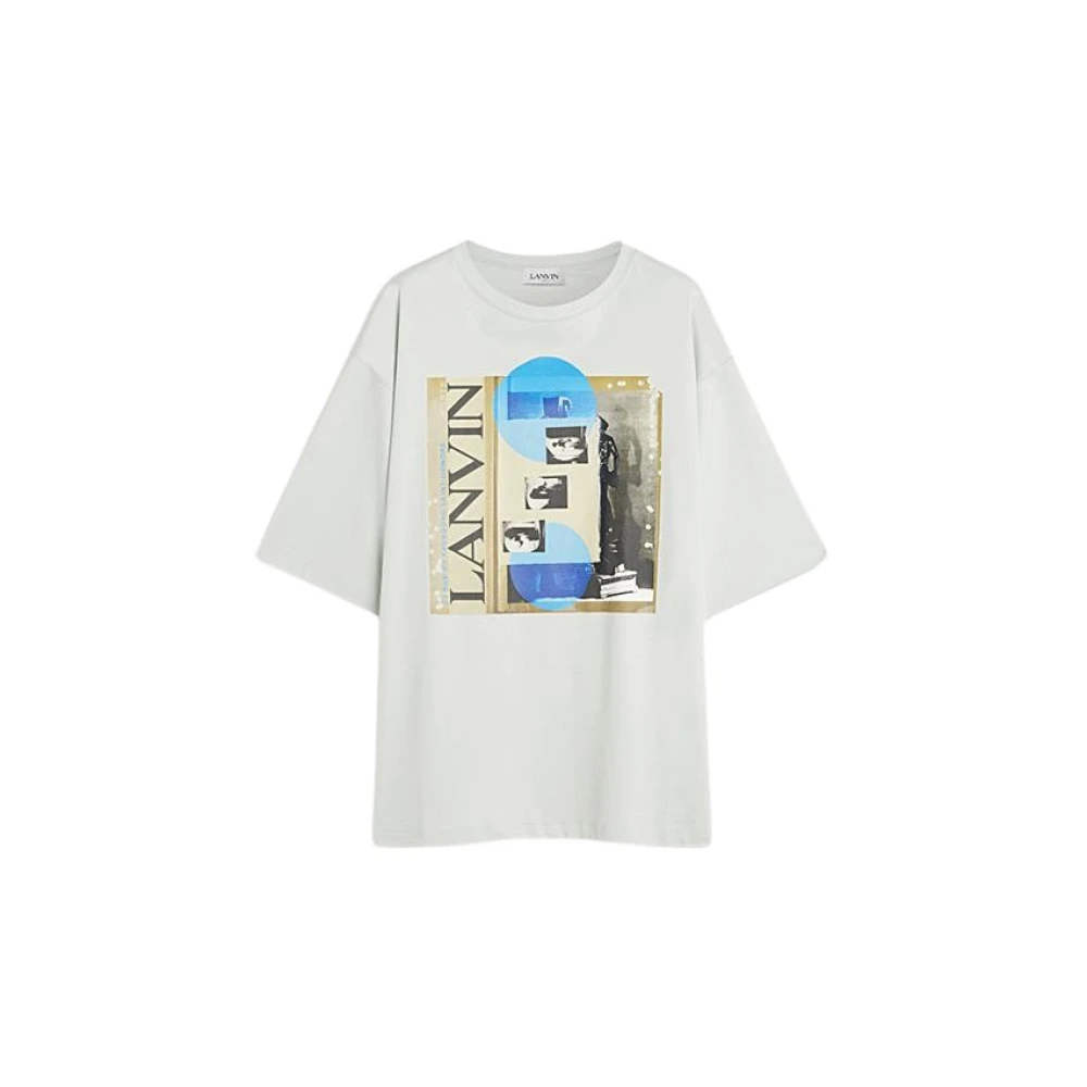 Lanvin - Tops > T-Shirts - Green - Lanvin - Modalova