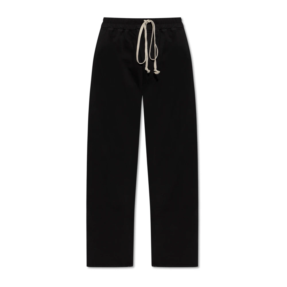 Rick Owens Berlin Broek met Trekkoord Black Heren