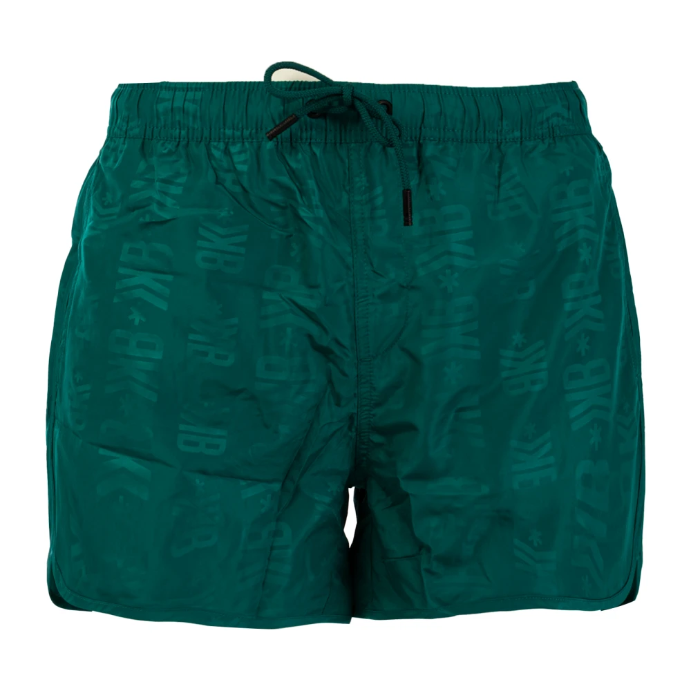 Bikkembergs Dynamische Boardshorts voor Mannen Green Heren