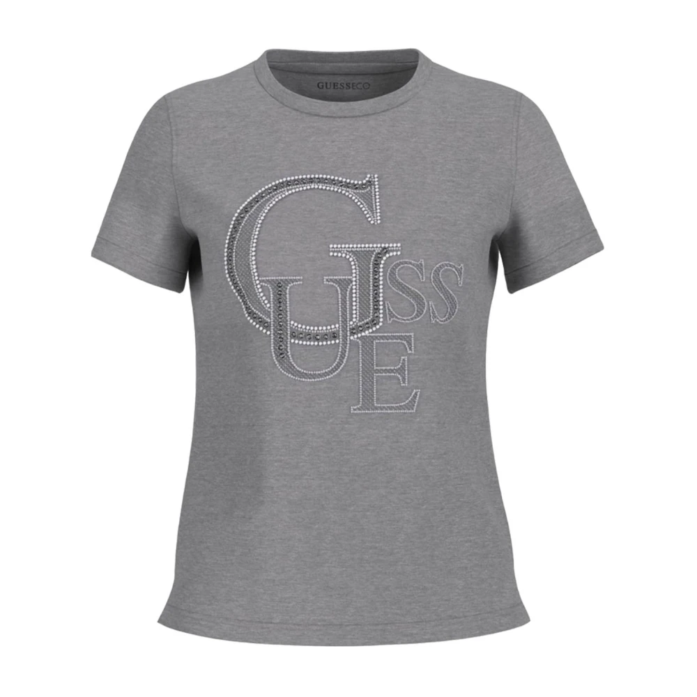 Guess Grijze Dames T-shirt Gray Dames
