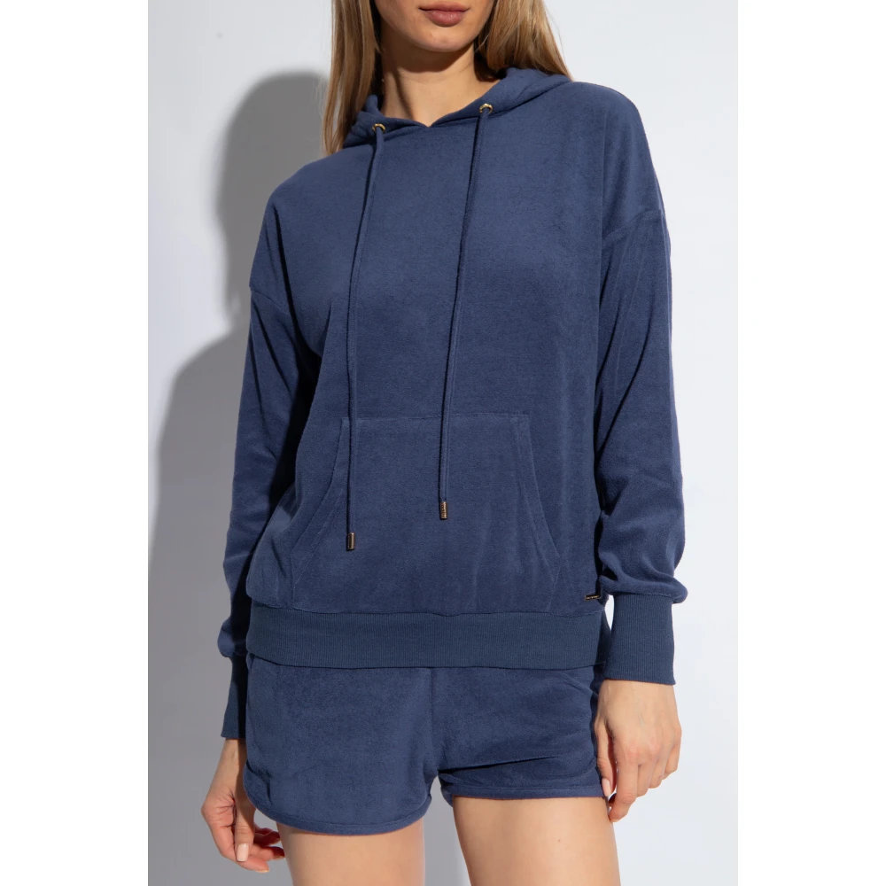 Melissa Odabash Nora hoodie Blue Dames