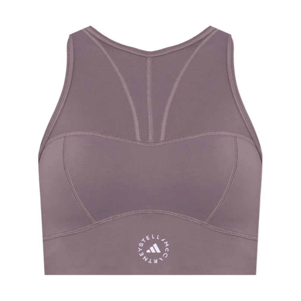 Adidas By Stella Mccartney Women's Purple Sports Bras, S, Training Bra