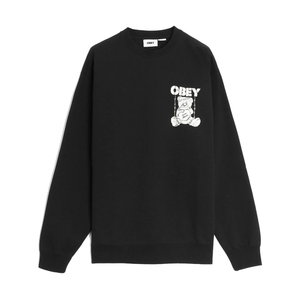 Obey discount longsleeve heren