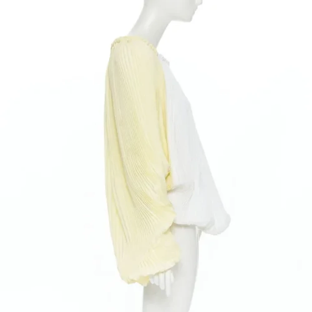 Marni Pre-owned Polyester tops Yellow Dames