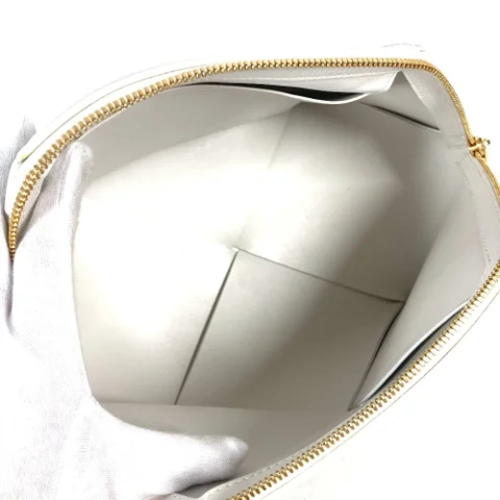 Bottega Veneta Vintage Pre-owned Leather pouches White Dames