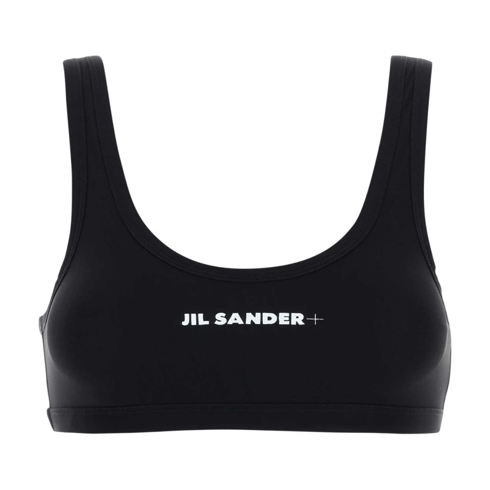 Jil Sander Donna Nero Top, Xs, New,