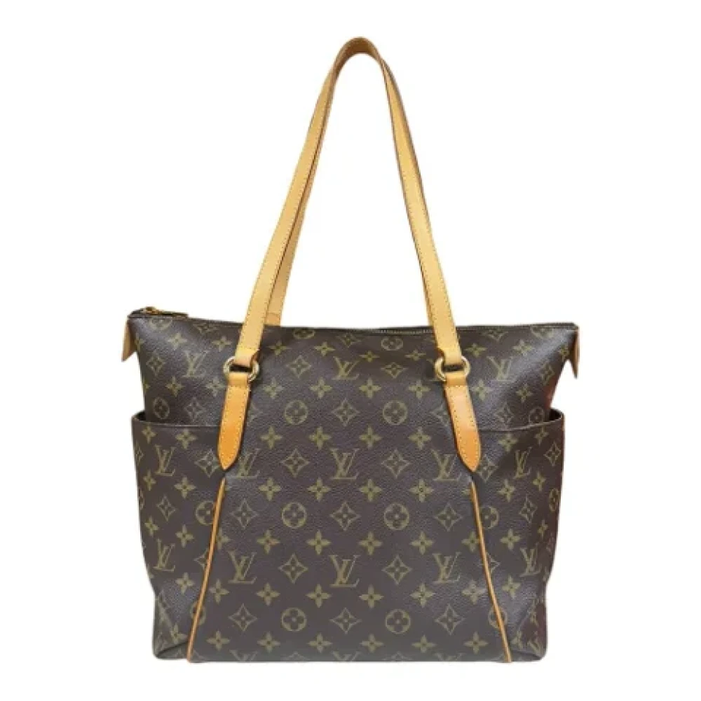 Louis Vuitton Vintage Pre-owned Canvas shoulder-bags Brown Dames