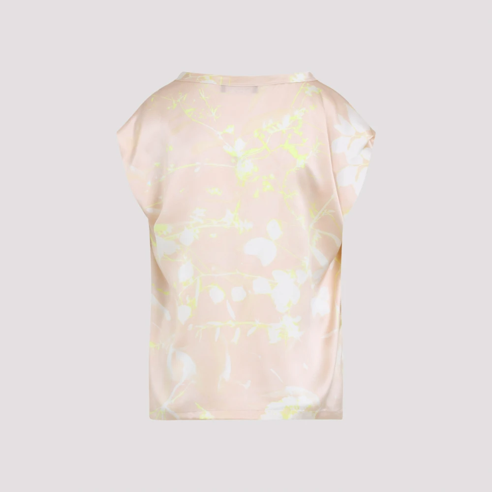 Fabiana Filippi Cipria Top in Elegante Stijl Pink Dames