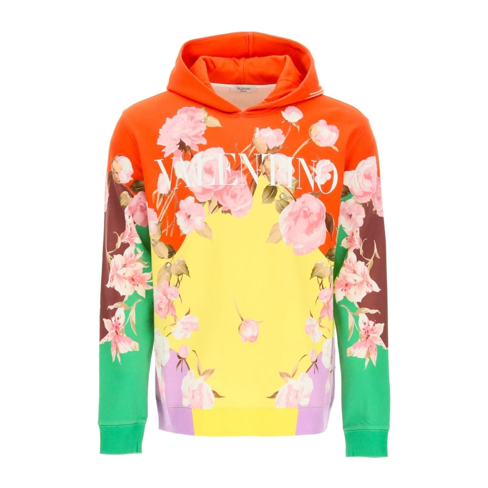 Valentino Logo Hoodie Multicolor Heren