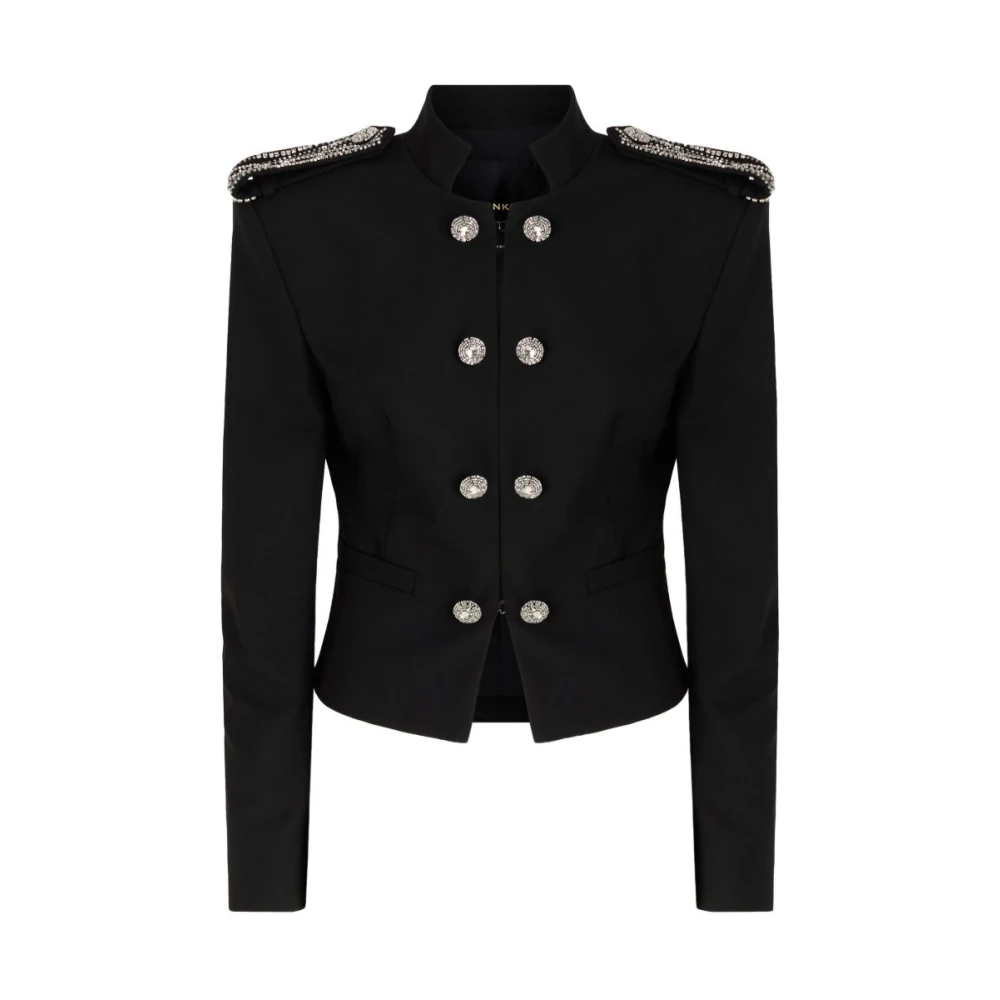 Pinko Donna Nero Giacche, M, New,
