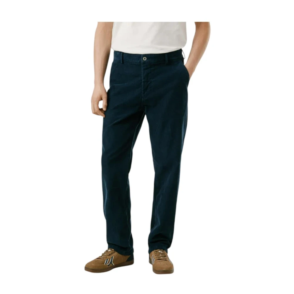 Pepe Jeans Men's Blue Chinos, W30, Chinos