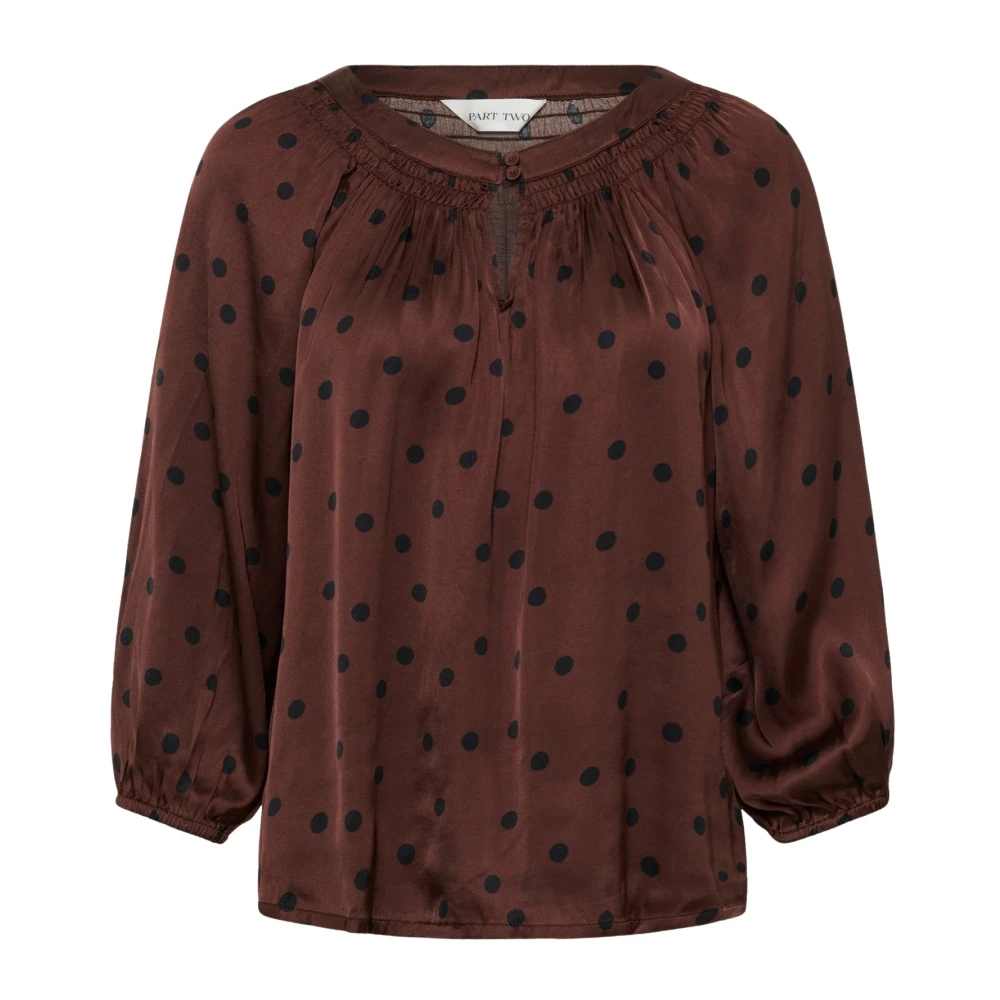 Part Two - Bluse - Blouses & Shirts - Damen - Braun - S - Bild 4