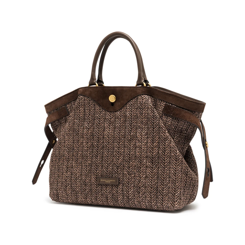 Gianni Chiarini Women's Brown Handbags, One Size, Dua