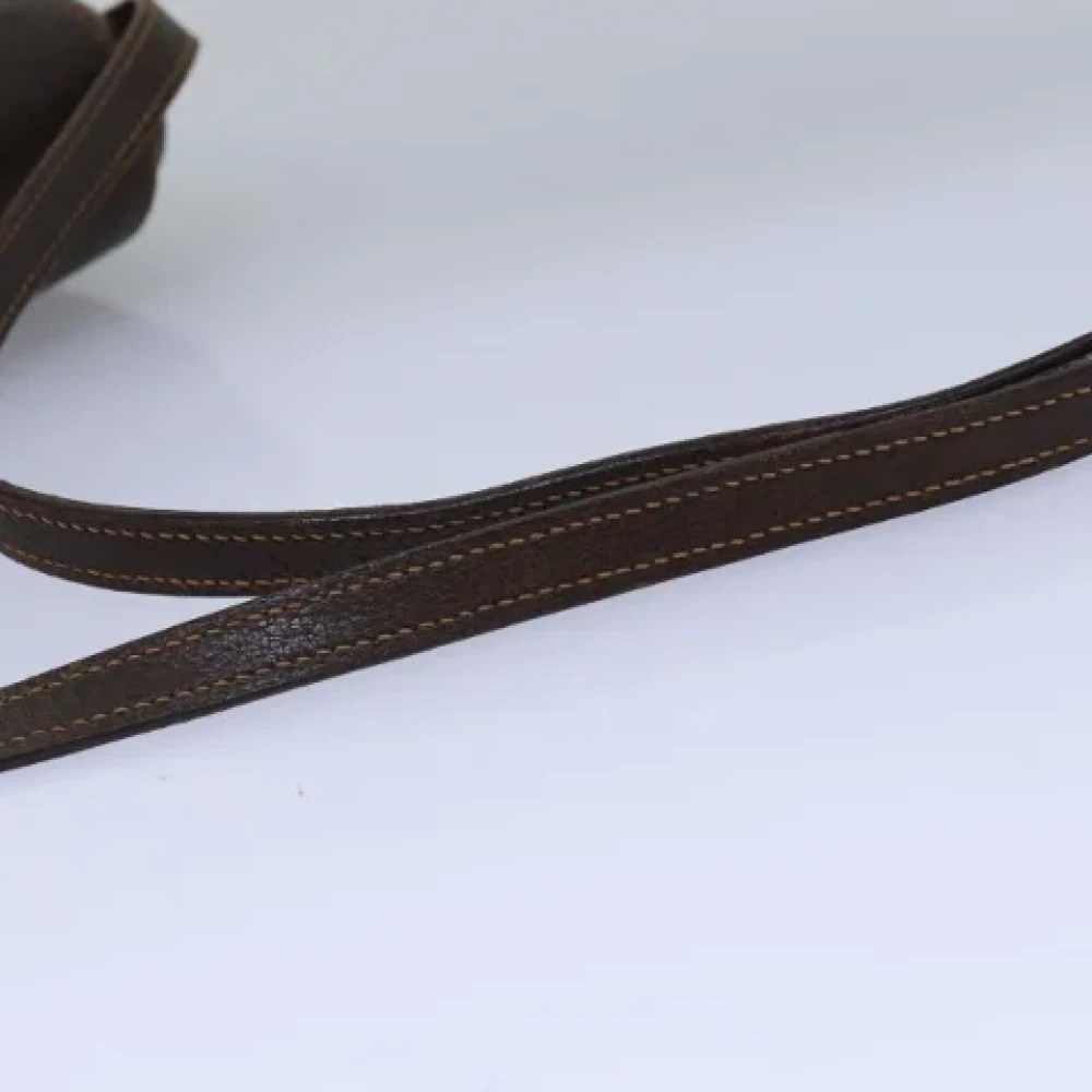 Gucci Vintage Pre-owned Leather gucci-bags Brown Dames