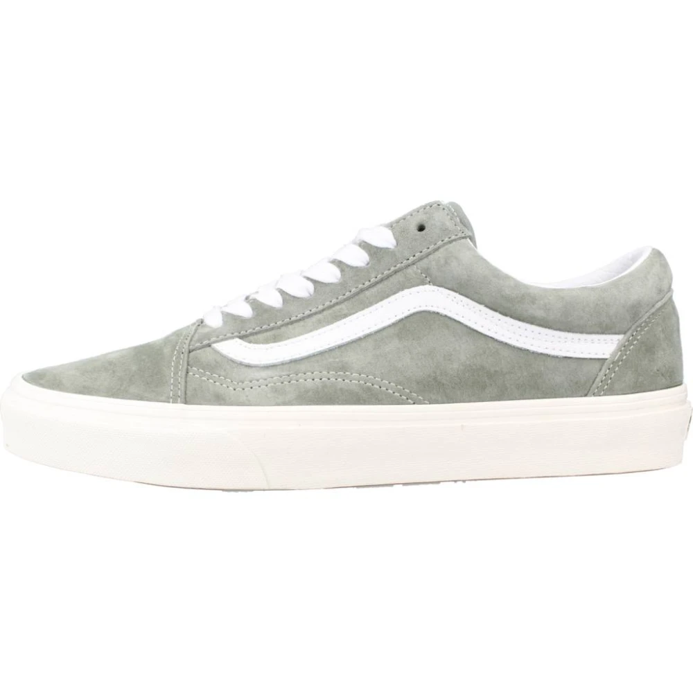 Vans Men's Gray Classic Pig Suede Sneakers