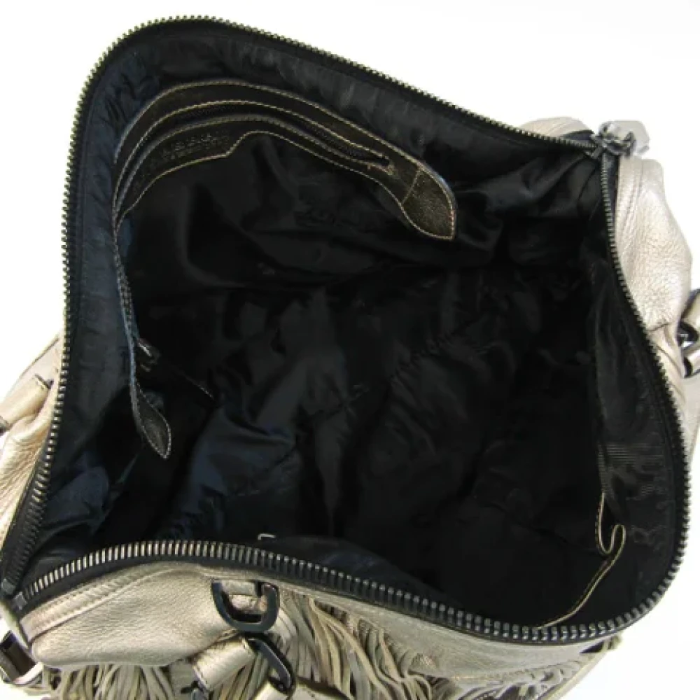Burberry Vintage Pre-owned Leather handbags Brown Dames