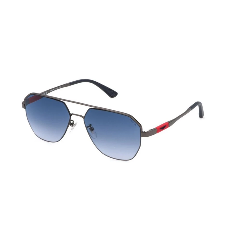 Police Unisex Gray Sunglasses, 59 Mm, Authentic Splp30 0568 Glasses
