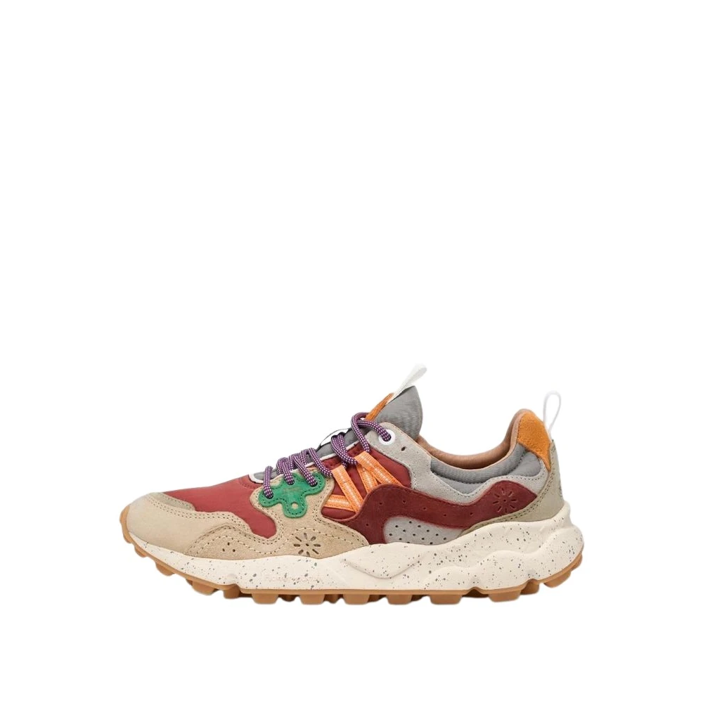 Flower Mountain Men's Multicolor Sneakers, 9 Uk, Yamano 3 Sneaker