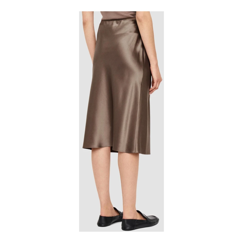 joseph Satin Rok Brown Dames