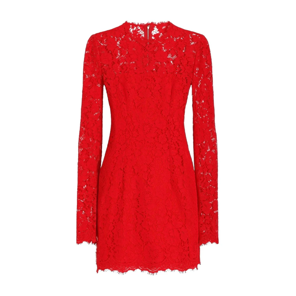 Dolce & Gabbana Elegante Jurk voor Speciale Gelegenheden Red Dames