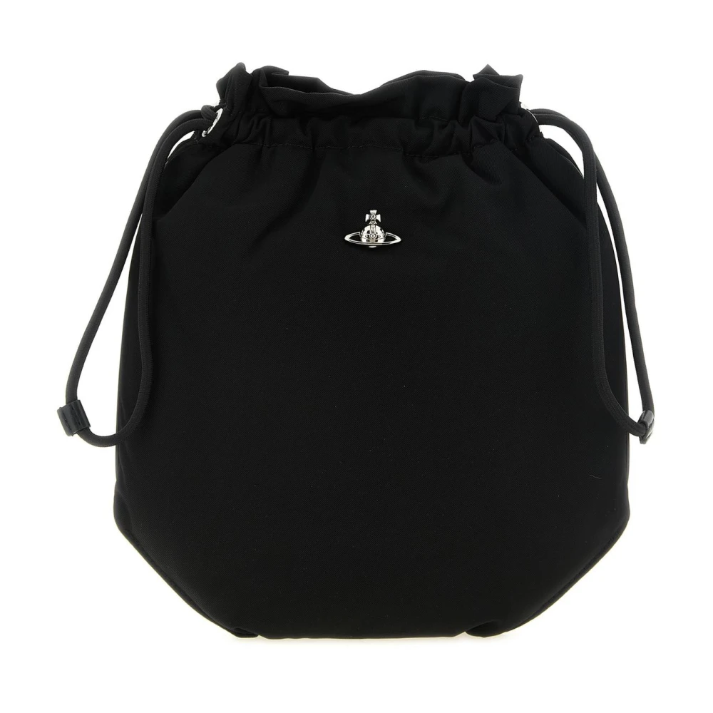 Vivienne Westwood Drawstring Pouch Set - Woman Handbags Black One Size - Immagine 4