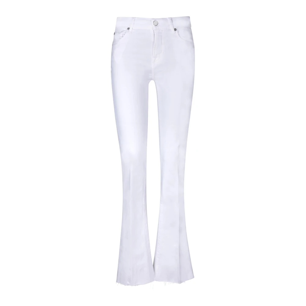 7 For All Mankind Jeans White Dames