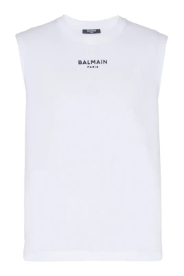Embroidered Paris Tank Top