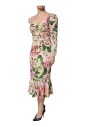 robe-midi-imprimee-florale-ourlet-sirene