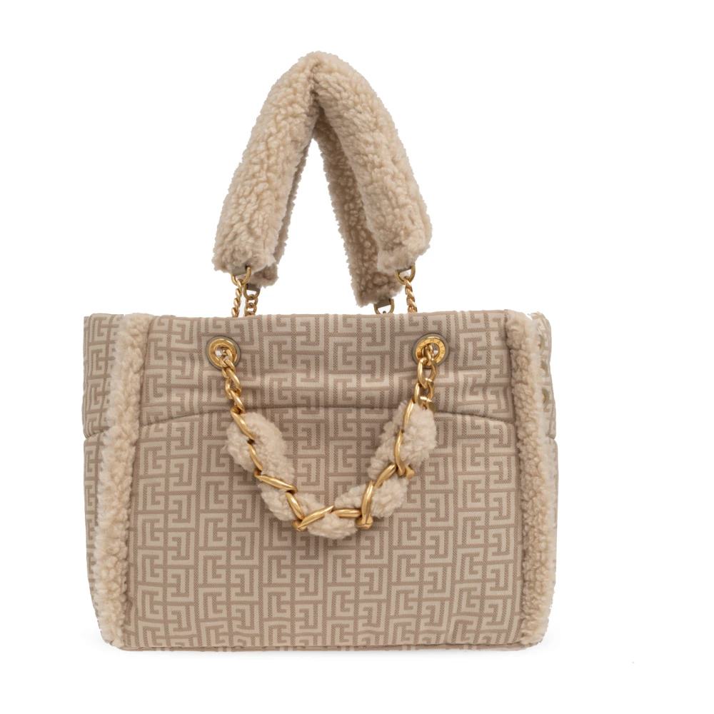 Balmain shopper type tas Beige Dames