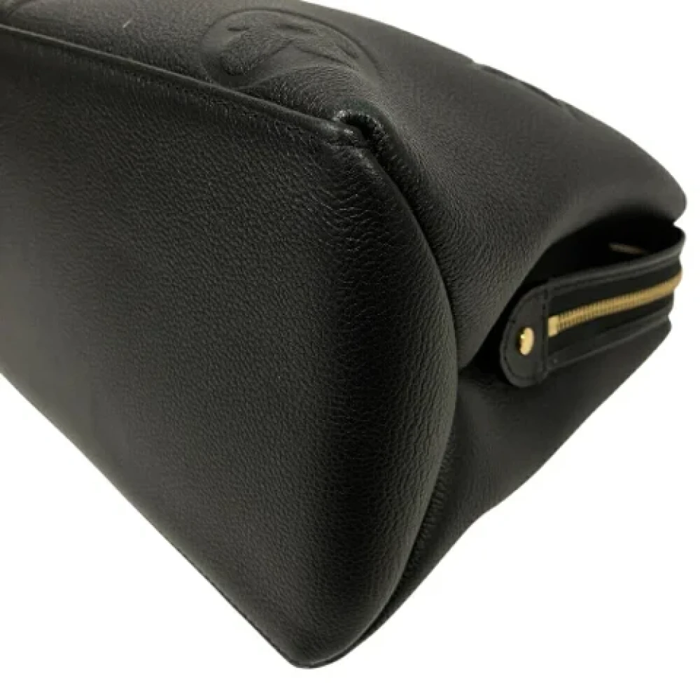 Louis Vuitton Vintage Pre-owned Leather louis-vuitton-bags Black Dames