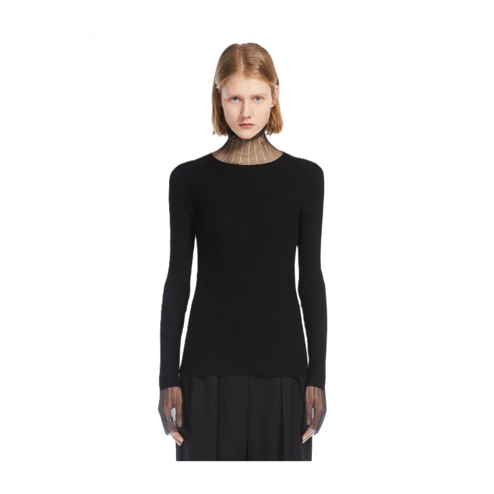 Max Mara Stijlvolle Sweatshirts en Hoodies Black Dames